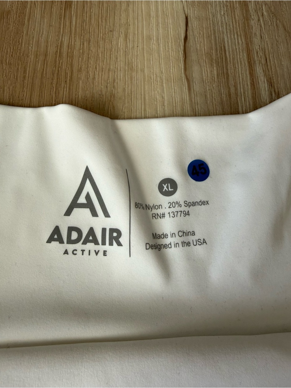 Adair White Golf Skort XL Crossover Waist Built-In Shorts Tennis - Picture 4 of 6